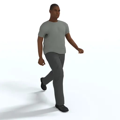 Colin Character Animated