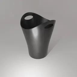 Umbra Garbino Trash Can Black
