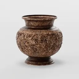 Marble Pot Vase