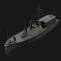 17m Motor pinnace