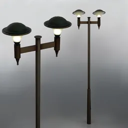 Street lamp post