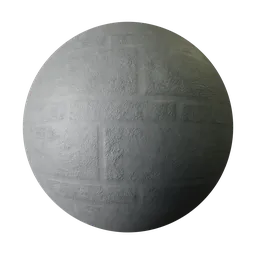 High-resolution 2K PBR concrete texture for Blender 3D material library.