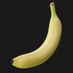 Realistic Banana Fruit Decoration