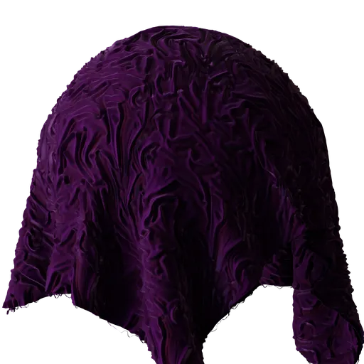 Crushed Purple Velvet