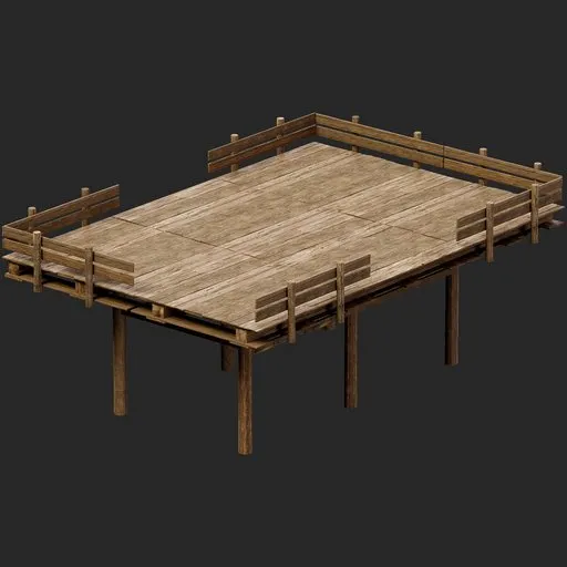 Fishing Wooden Pier