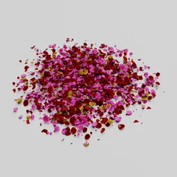 Scattered Rose Petals