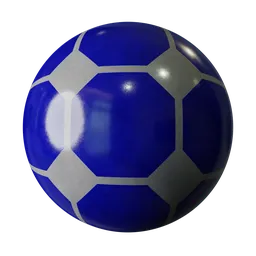 Blue Octagon Ceramic Tiles