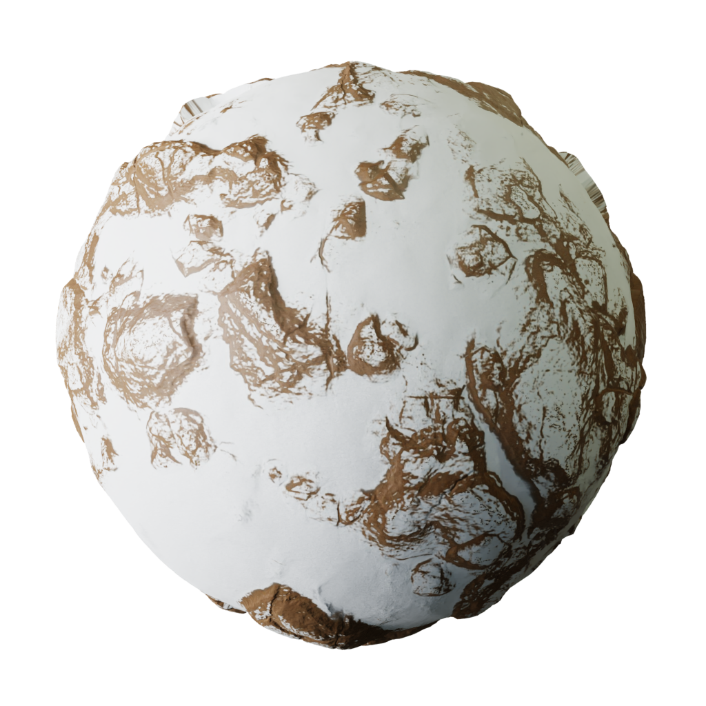 Snowy Rocks | FREE ground materials | BlenderKit