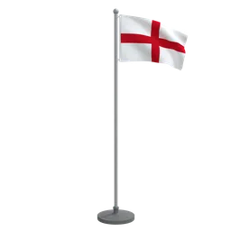 Animated Flag of England