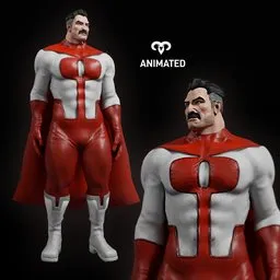Omni Man Animated