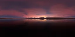 Colorful Twilight Sky Sunset Landscape