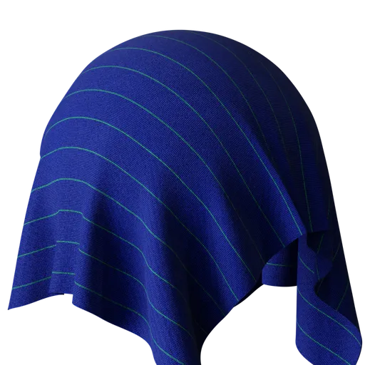 High-resolution PBR Lines Fabric texture for 3D artists, showcasing a detailed two-tone striped pattern for realistic rendering.