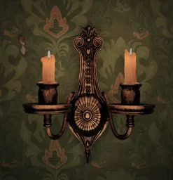Old Wall Candleabra