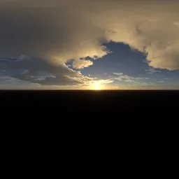 Sunset Cloud Yellow 2