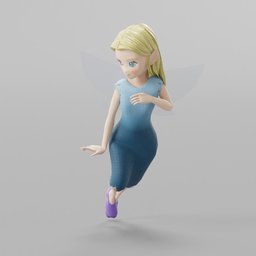 Fairy Character Rigged