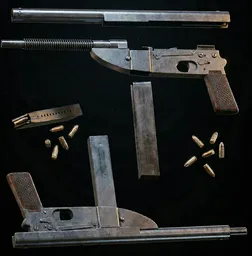 WWII Polish Resistance "Bechowiec" SMG