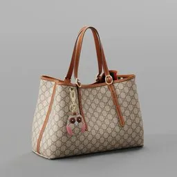 A luxury tote handbag