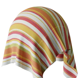 Stripe Multicoloured Flat