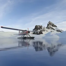 Seaplane Glacier Lake