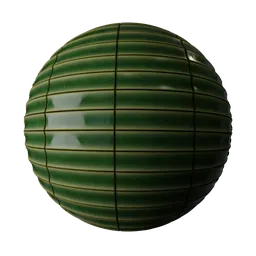 Japanese Glossy Tile Green 60×240㎜