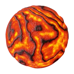Procedural lava Eevee and cycles
