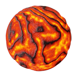 Procedural lava Eevee and cycles