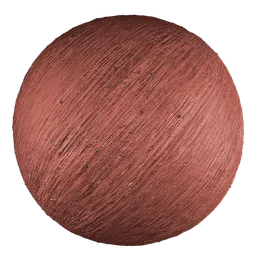 High-resolution PBR Red Wood material texture for 3D rendering in Blender, optimized for Cycles with subdivision.