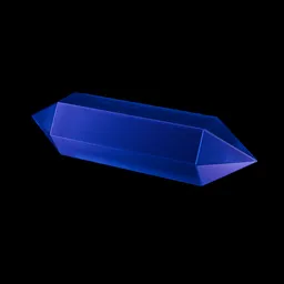 Long Blue Crystal