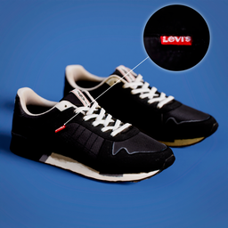 "Men's black solid sneakers for Blender 3D: Elevate your casual style with these suede sneakers from Levi's. Featuring a solid pattern and made from high-quality materials, these sneakers are a must-have for any 3D model in Blender. Perfect for adding a touch of sophistication to your virtual footwear collection."