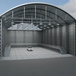 Hangar - Car Showroom