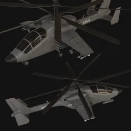 Attack helicopter concept