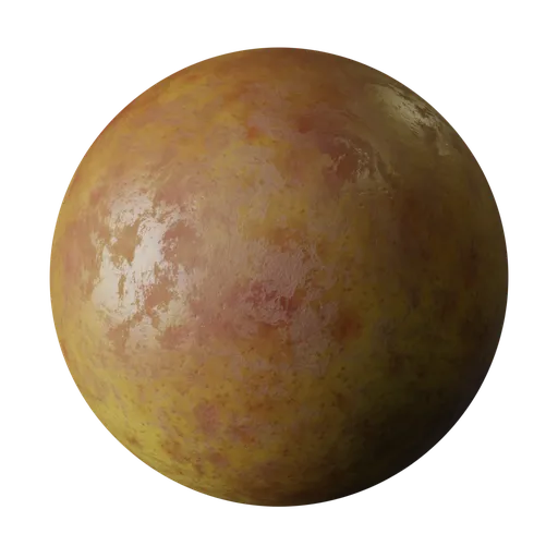 Rotting fruit skin