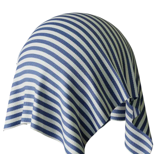 Stripe Blue Flat