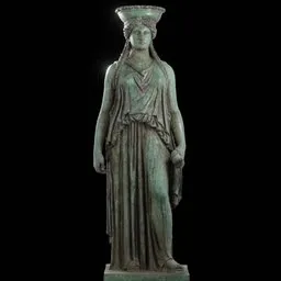statue of Vs Caryatid C Erechtheion