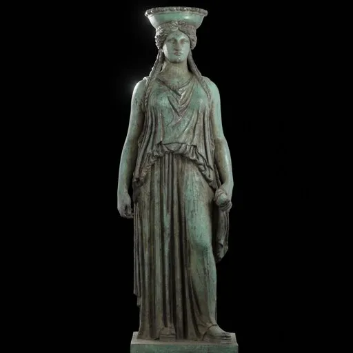 statue of Vs Caryatid C Erechtheion