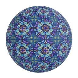Butterfly pattern mandala wallpaper