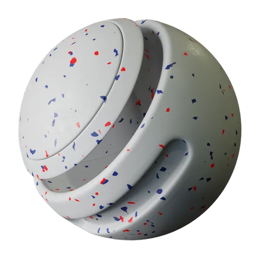 Confetti Speckled Plastic
