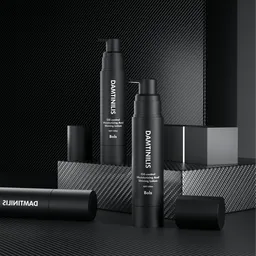 Black theme product mockup