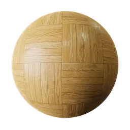 Oak-Floor-Basket-Clean wood