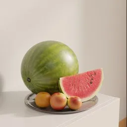 Watermelon Fruit Still Life