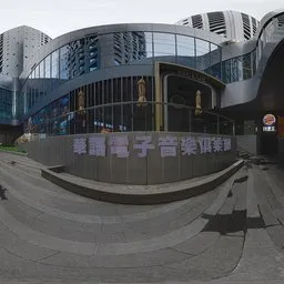 Overcast daytime corridor