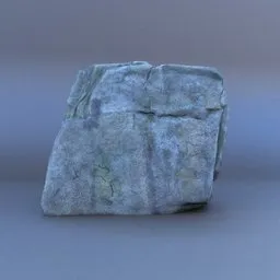 Blocky rock