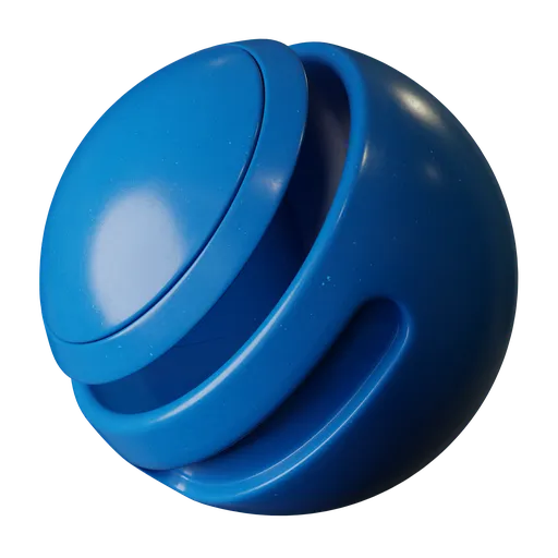 Blue plastic