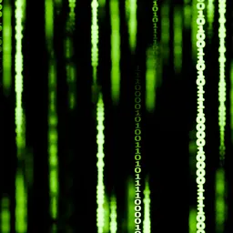 Matrix Binary Rain Geometry Nodes