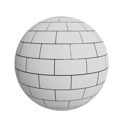 White Burnished Block