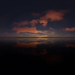 Colorful Twilight Clouds Sky