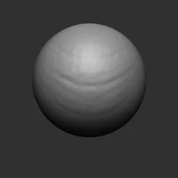 3D sculpting brush creating detailed neck wrinkles for realistic character modeling in Blender.