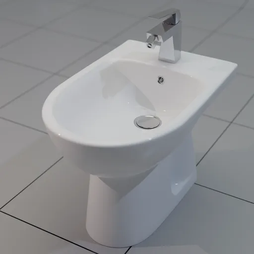 BIDET Geberit Selnova on the ground