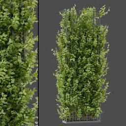 Metal Frame Ivy Tower