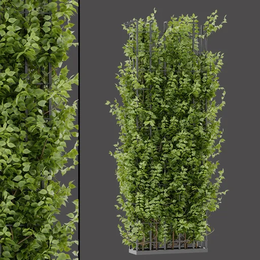 Metal Frame Ivy Tower